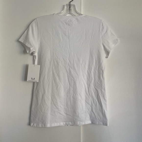 White MAGASCHONI Short Sleeve Shirt - Picture 5 of 5